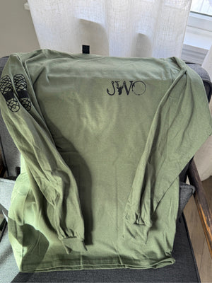 Army Green Long-sleeve T-Shirts