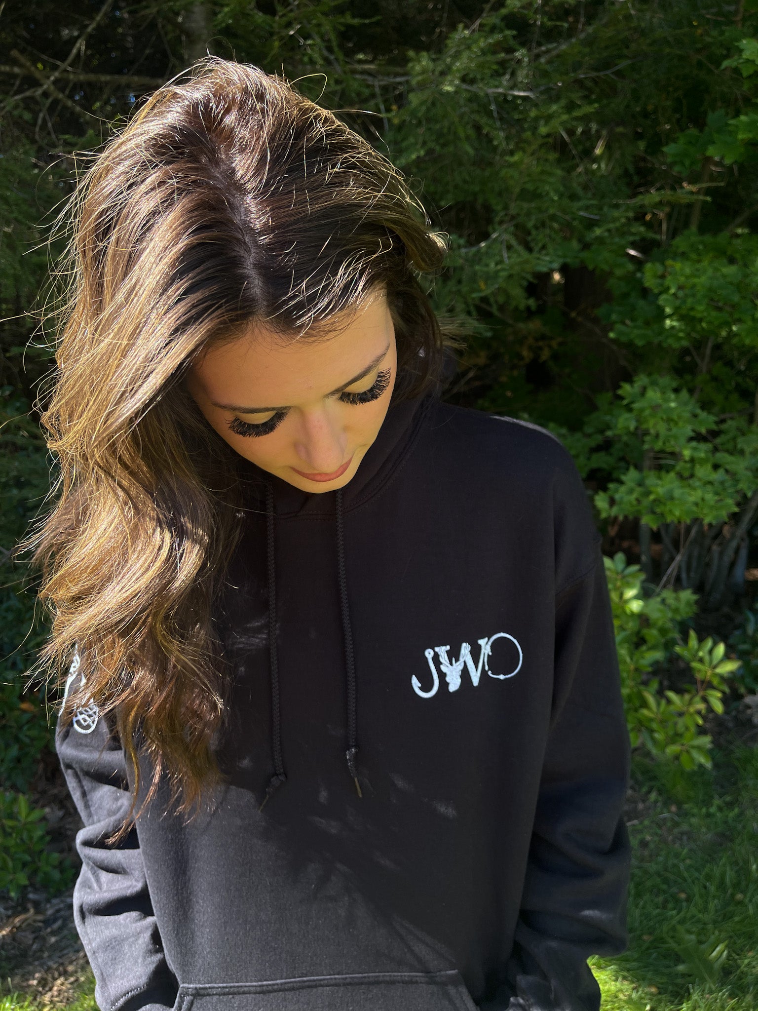 Black JWO Hoodie - smilelikejack